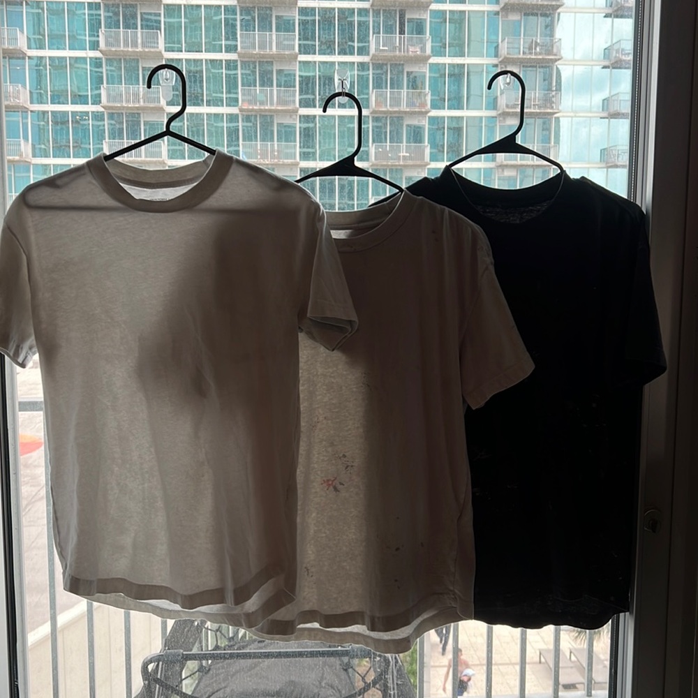Abercrombie and Fitch relaxed curved hem T-shirt
